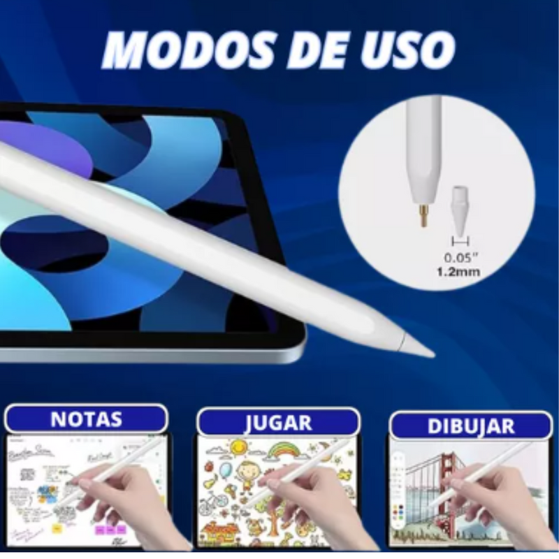 Apple pencil para ipad active Stylus pen lápiz pro magnético