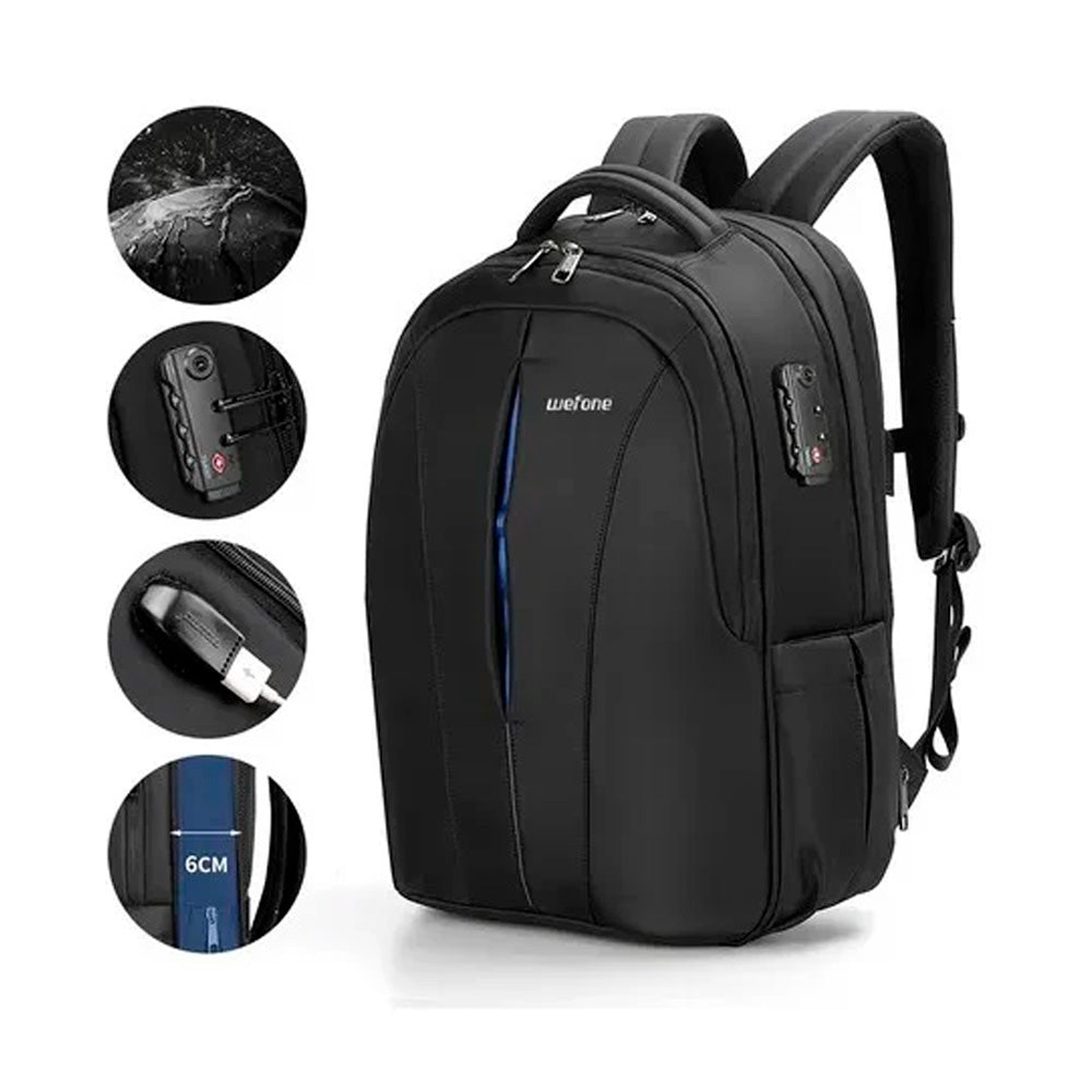 Morral Antirrobo Wefone Original Xl Negro