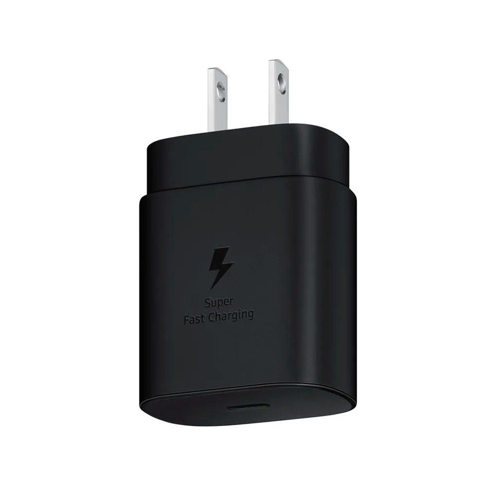 Cargador De Pared Para Samsung 25w Con Cable 1m Incluido Completo / Carga Super Rápida /Negro