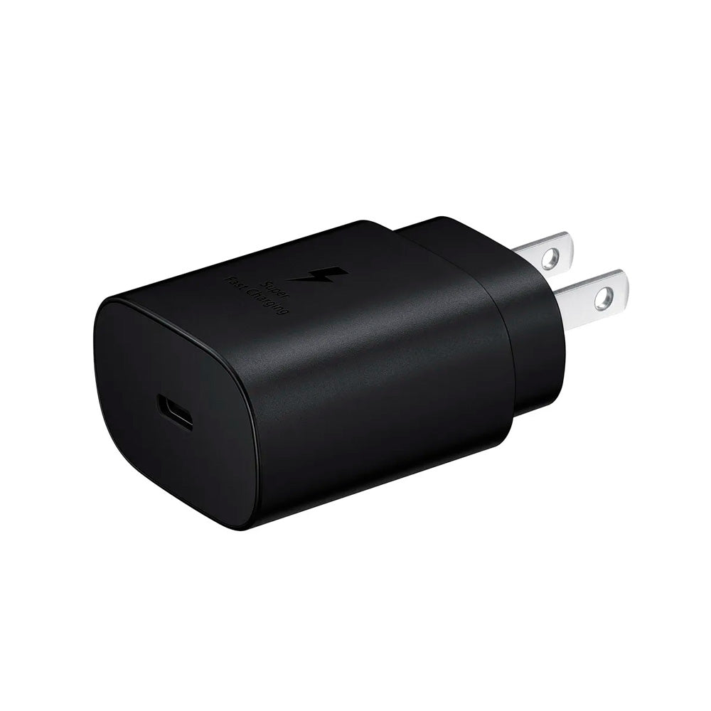 Cargador De Pared Para Samsung 25w Con Cable 1m Incluido Completo / Carga Super Rápida /Negro