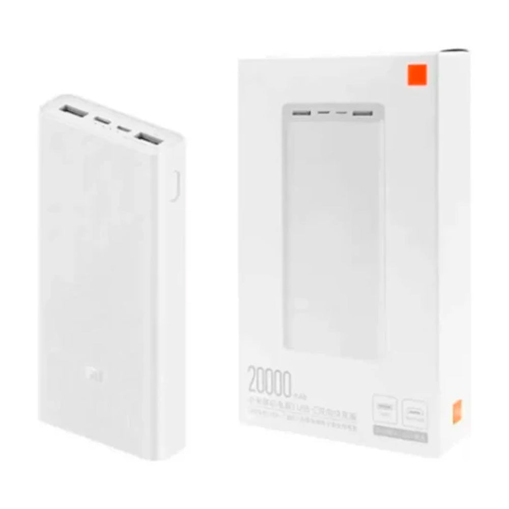 Bateria Externa Power Bank Xiaomi 20000mah - Blanco