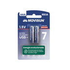 PILA MOVISUN AA RECARGABLE RB2A AZUL