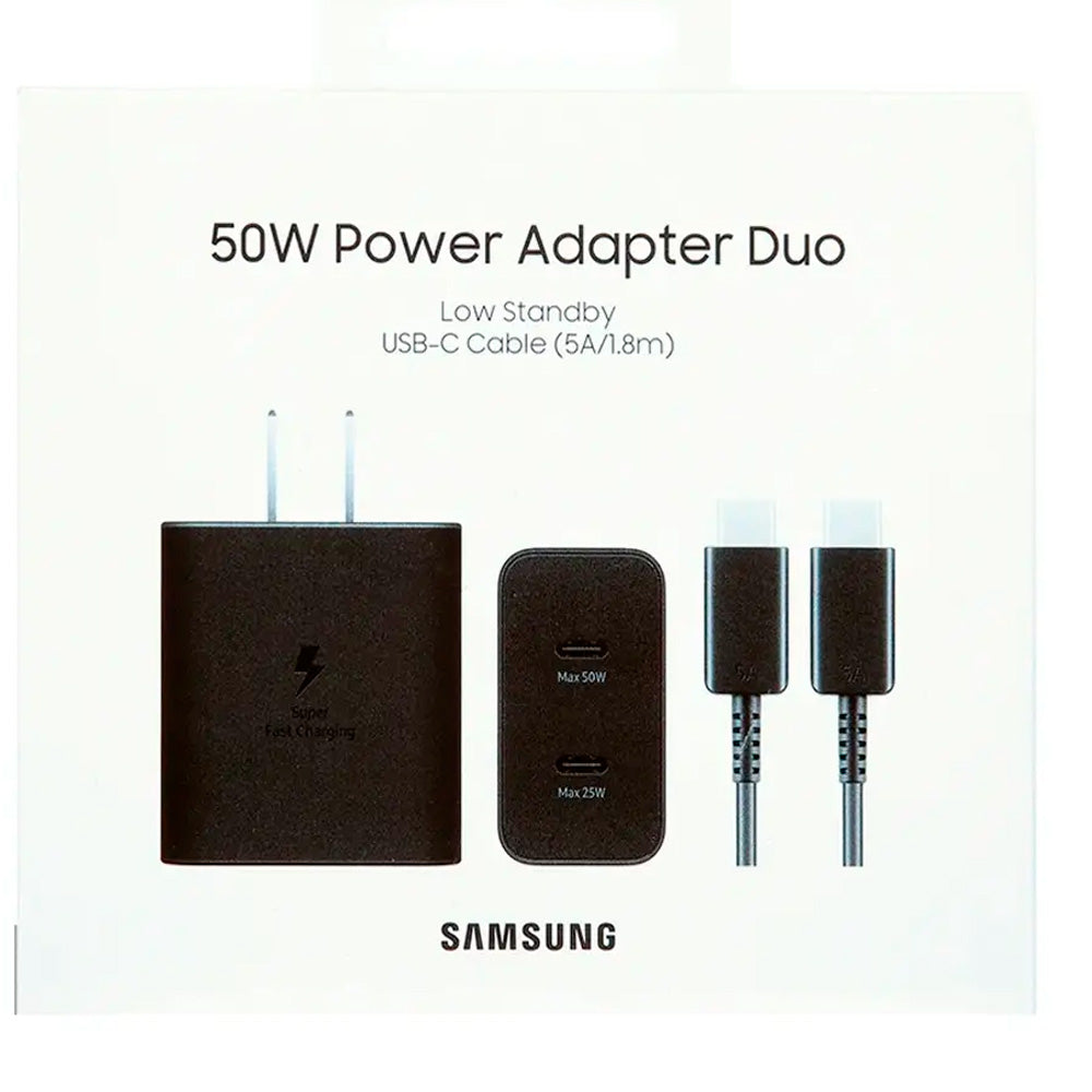 Cargador Samsung 50w con cable