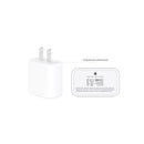 Cargador Apple A2305 usb-c de pared carga rápida blanco