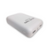 Combo Maletín antirrobo + Mini power bank 5000mAh Blanca GD-T5