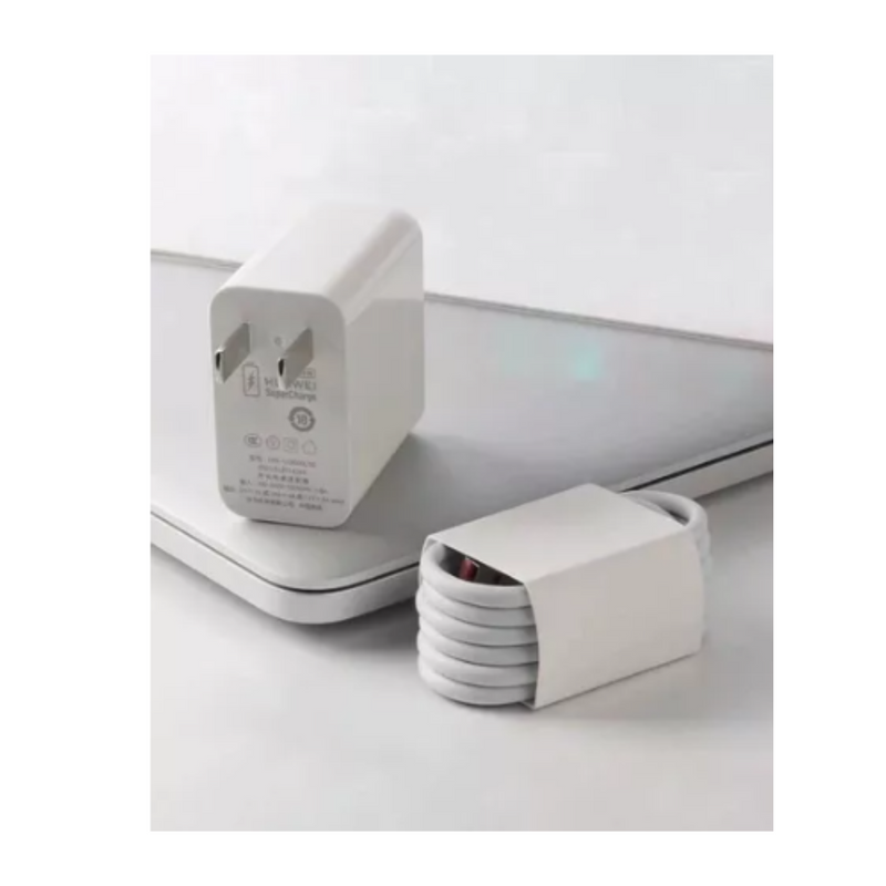 Cargador de pared Huawei 18W USB - tipo c blanco