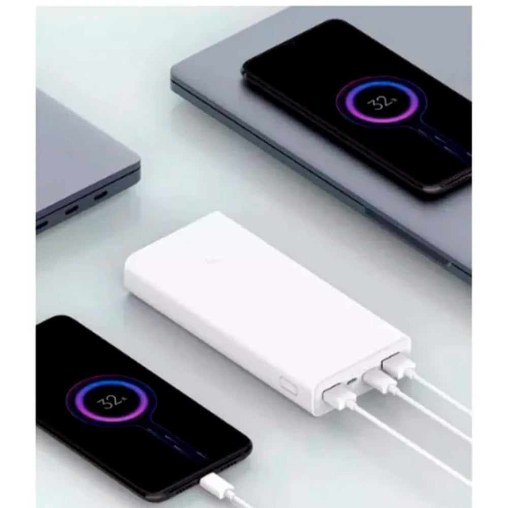 Bateria Externa Power Bank Xiaomi 20000mah - Blanco