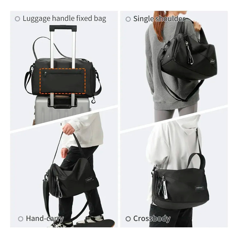 Bolsa De Gimnasio Multiusos Tigernu T-s8890 Traveller Negro