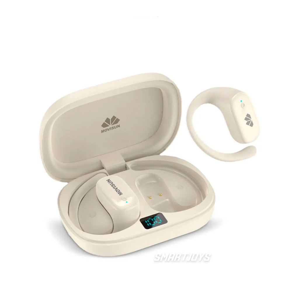 Audífonos Inalámbricos Óseos Movisun T100 Beige