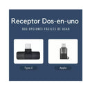 Microfono conector  K9 Tipo C y Adaptador lightning