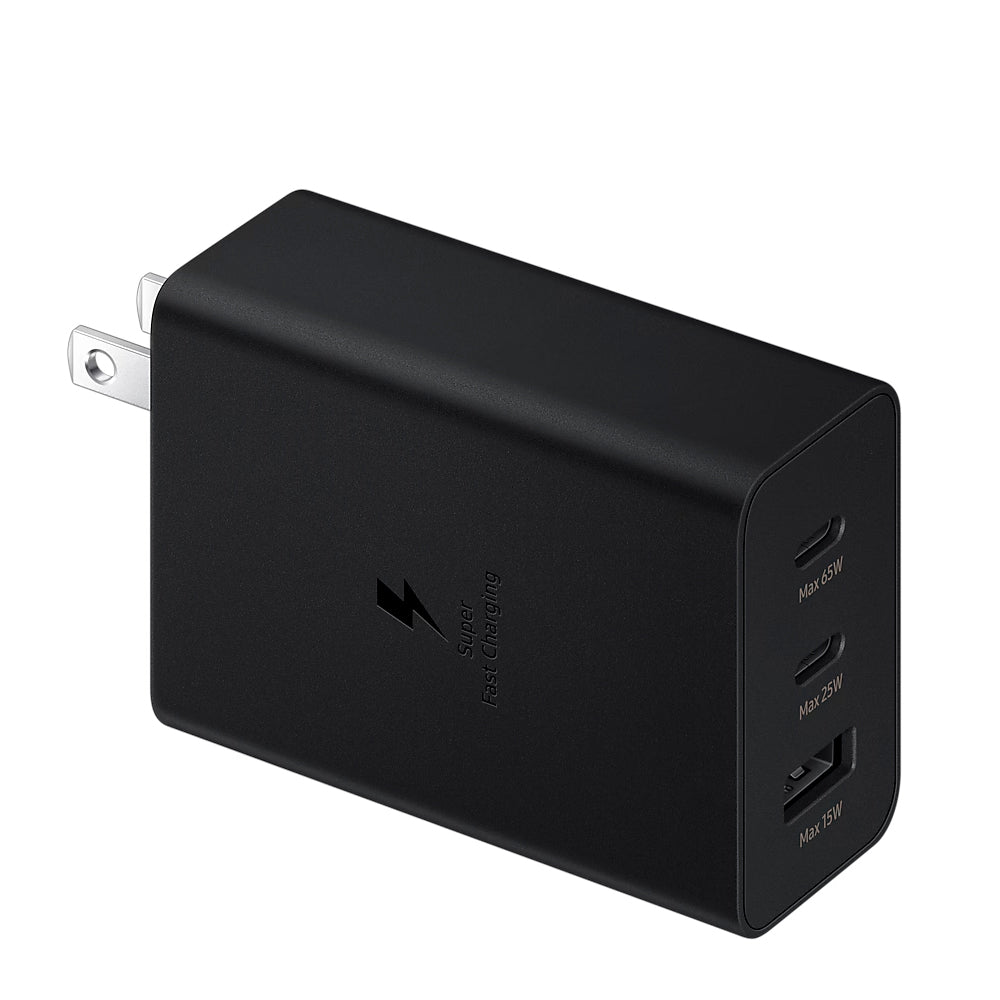 Cargador Adaptador Trio de carga super rápida - sin cable (65W)