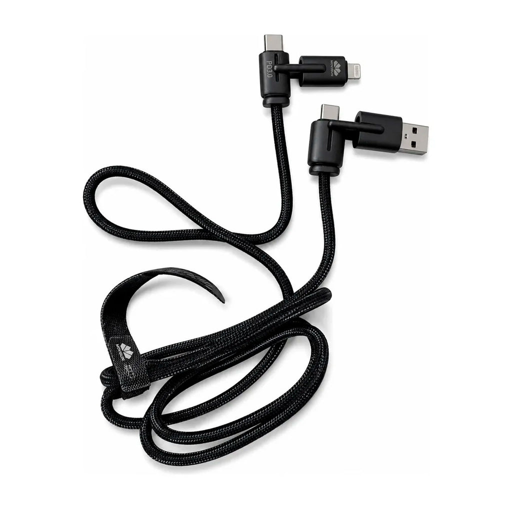 CABLE MOVISUN DATOS MULTIPUERTO GRIS NYLON 1.2M ZK-2A2
