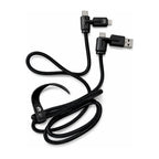 CABLE MOVISUN DATOS MULTIPUERTO GRIS NYLON 1.2M ZK-2A2