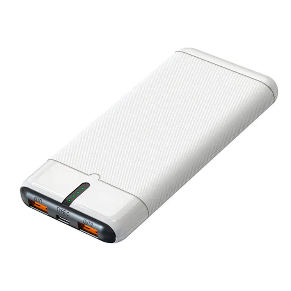 Powerbank Movisun Rocket P13 10000 Mah Usb Tipo C Color Blanco