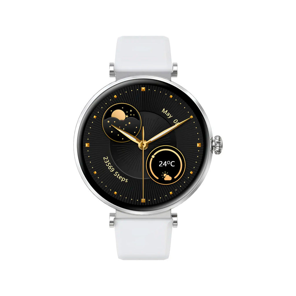 RELOJ SMART WATCH MOVISUN GRIS-ROSA QM-60