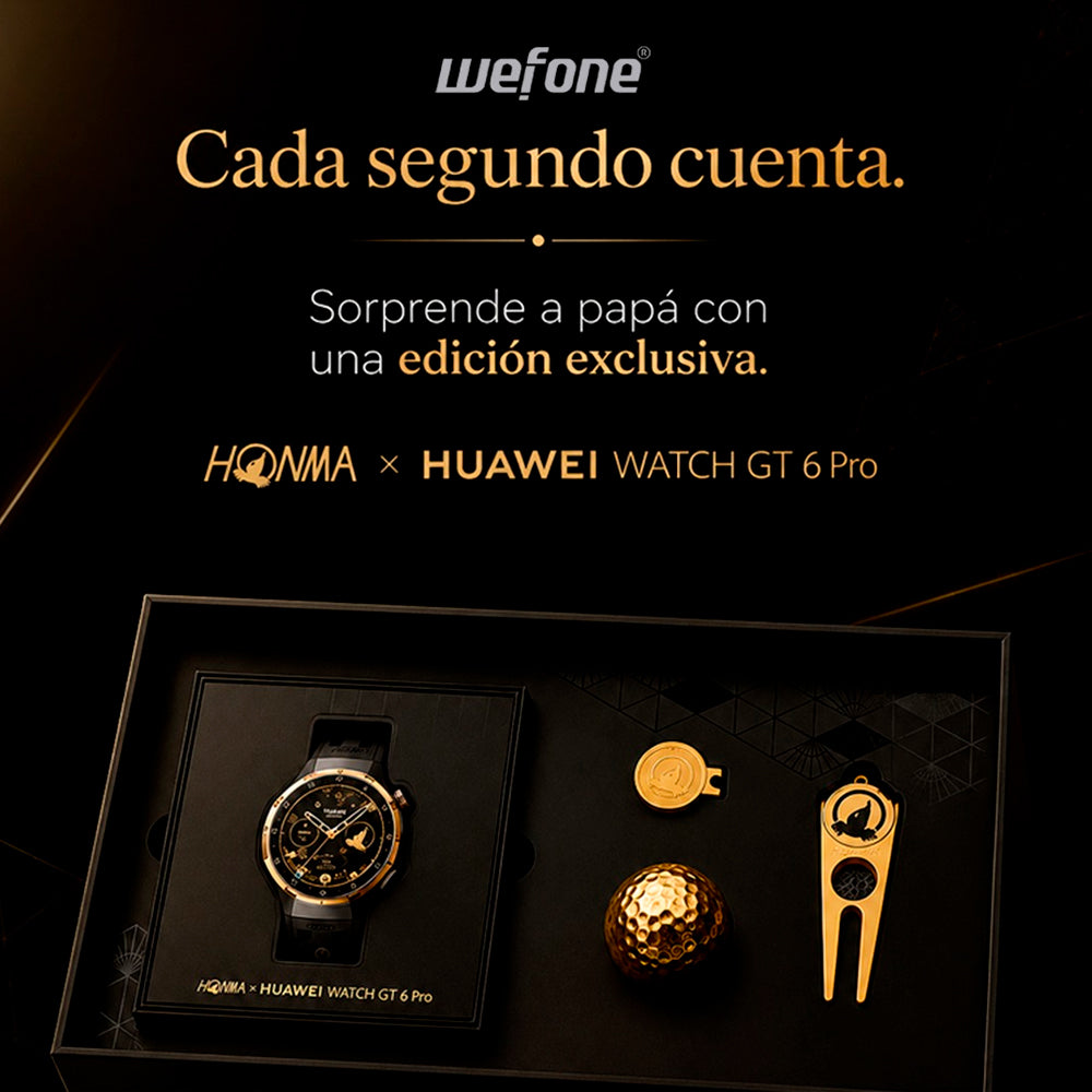 Smartwatch Huawei X Honma Gt 6 Pro 46mm Fluoroelastomero Negro Aleacion Titanio