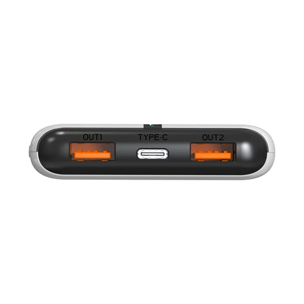 Powerbank Movisun Rocket P13 10000 Mah Usb Tipo C Color Blanco
