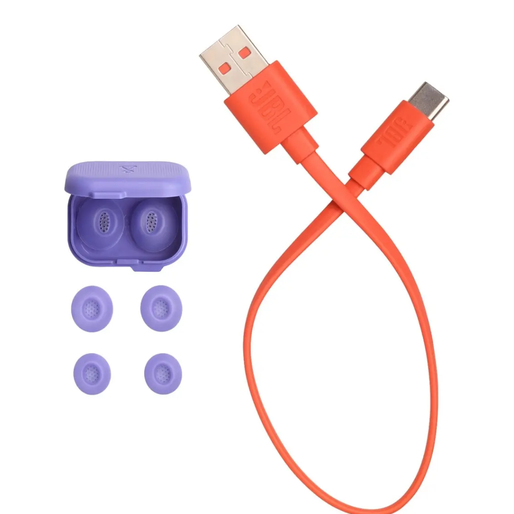 Audífonos Inalámbricos Jbl Tune Flex 2 Anc Bluetooth color violeta