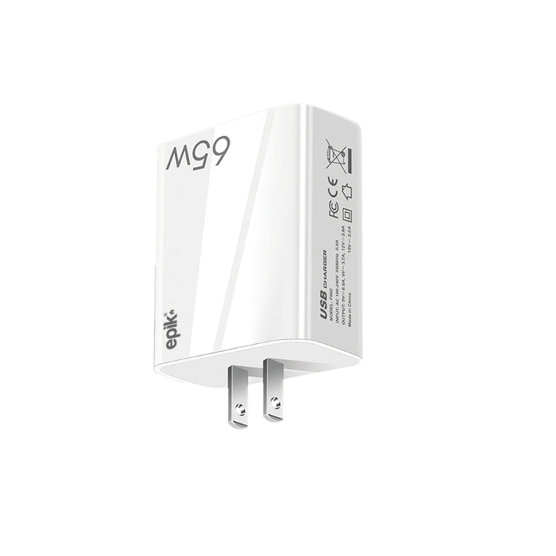 Cargador de 65W quick charge