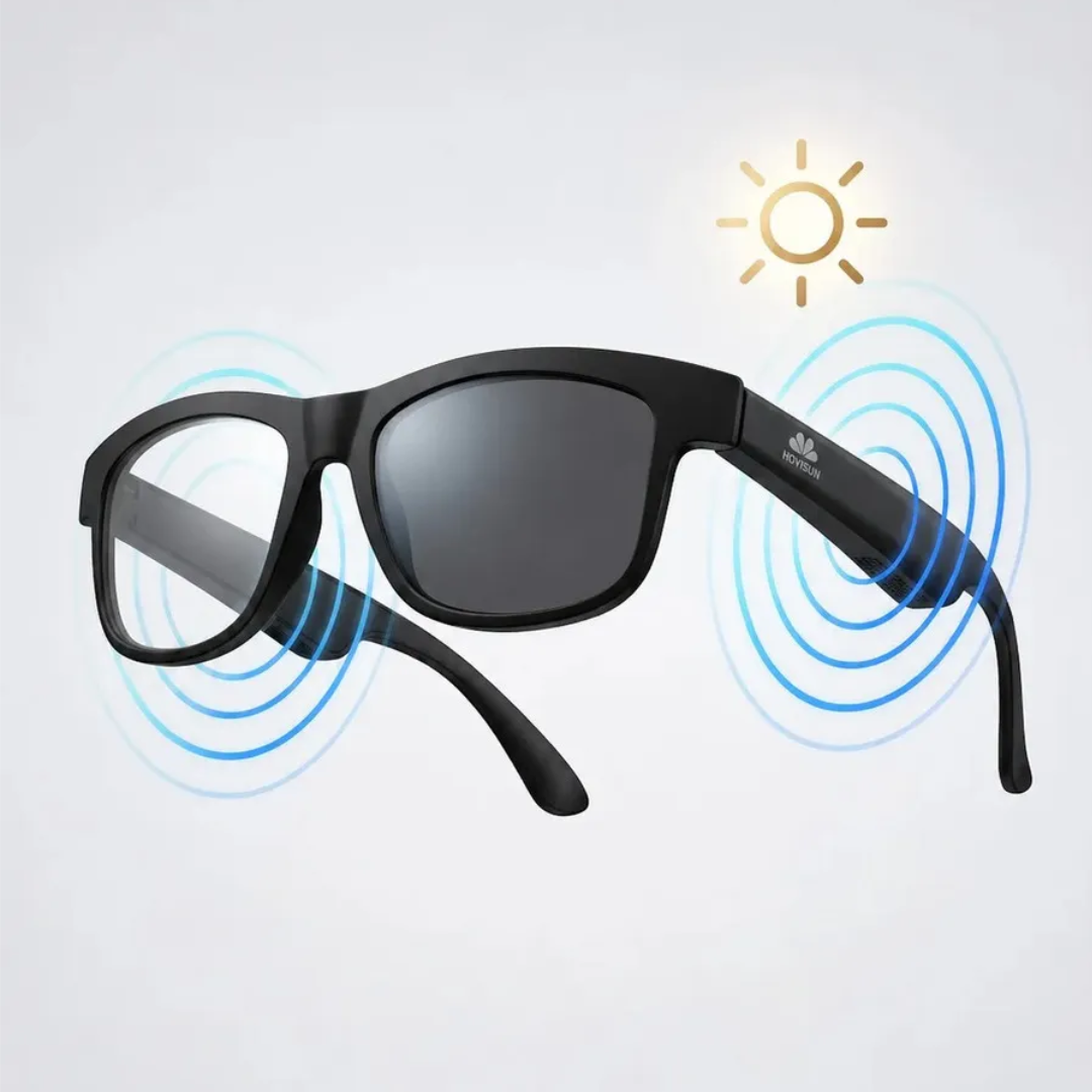 Gafas Inteligentes Bluetooth Movisun Tf-500 Fotocromáticos Plateado