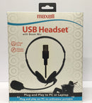 Maxell Duo Diadema Micro Usb-Color Negro