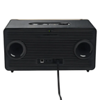 Parlante JBL Authentics 500 JBLAUTH500BLKAM portátil con bluetooth y wifi negra