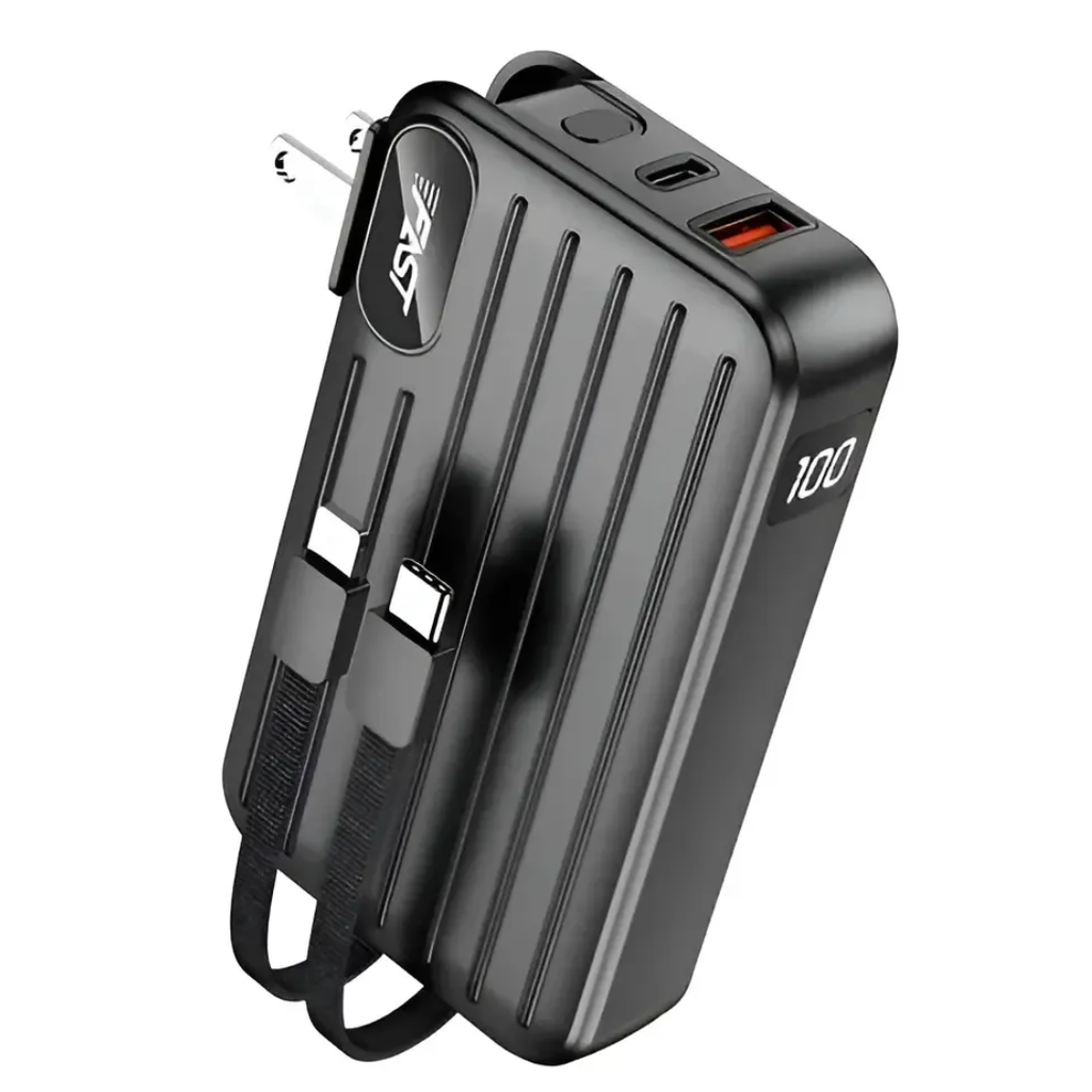 Power Bank Movisun R20 Plug 20000 Mah Carga Turbo 3 En 1 Azul