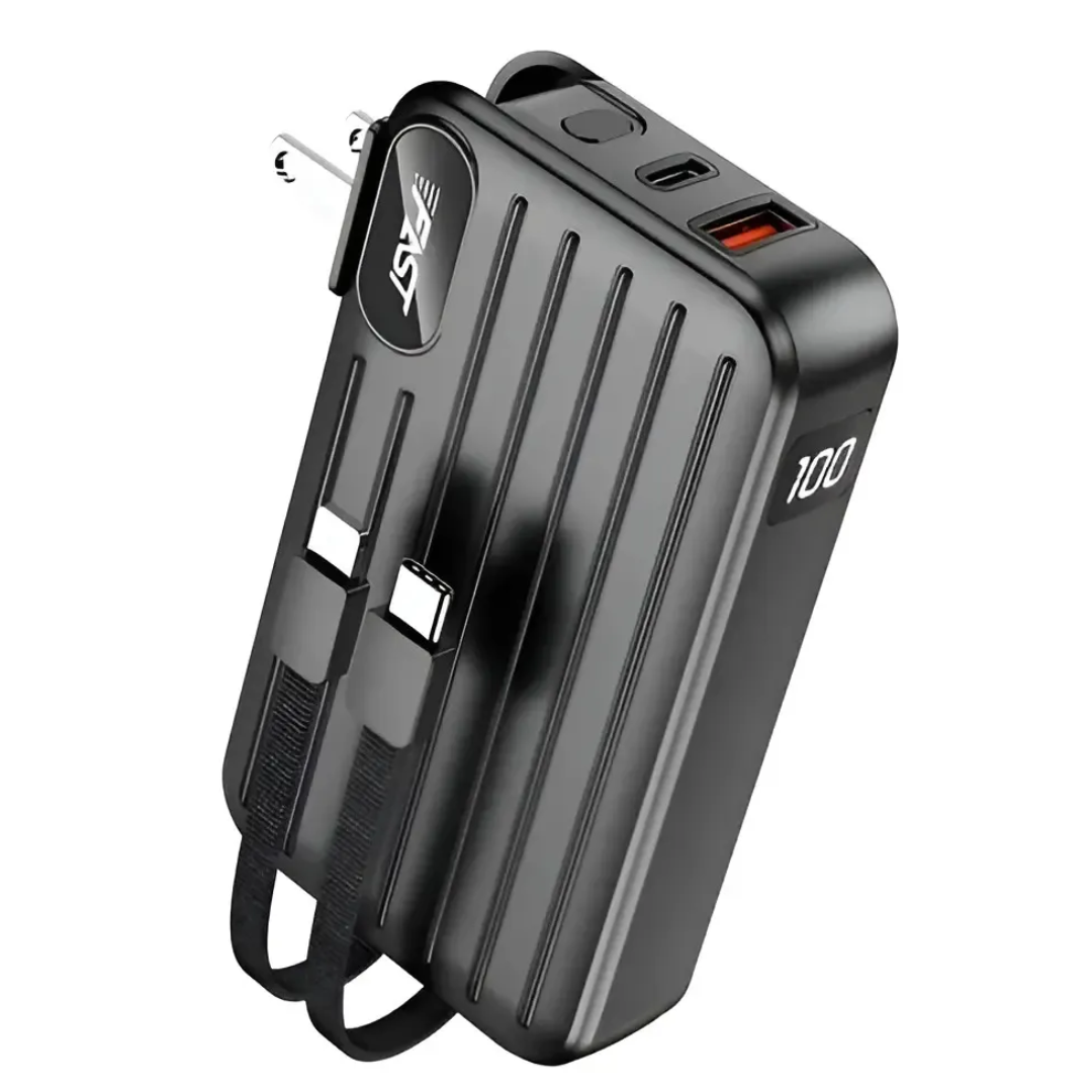 Power Bank Movisun R20 Plug 20000 Mah Carga Turbo 3 En 1 Azul