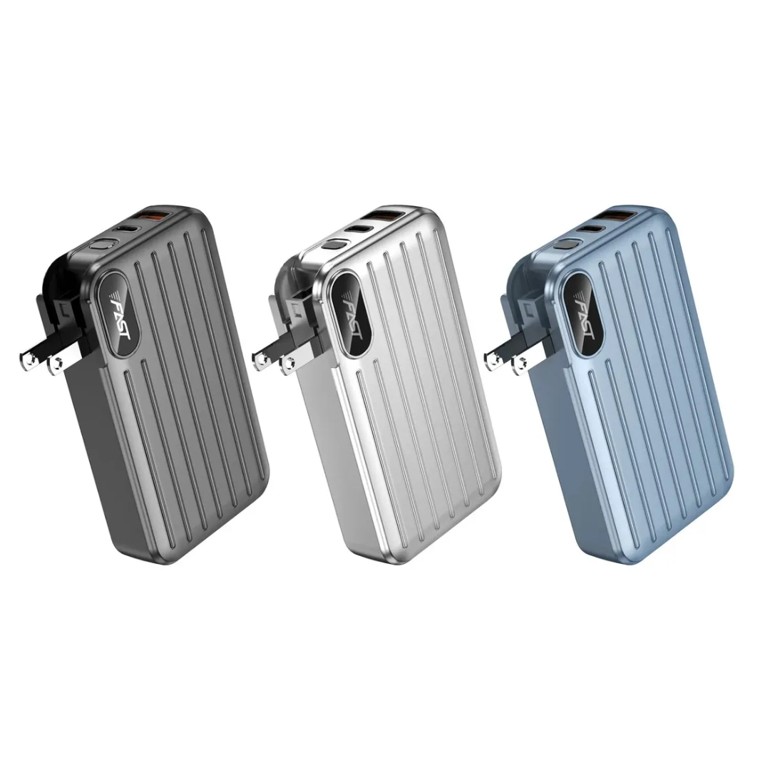 Power Bank Movisun R20 Plug 20000 Mah Carga Turbo 3 En 1 Azul