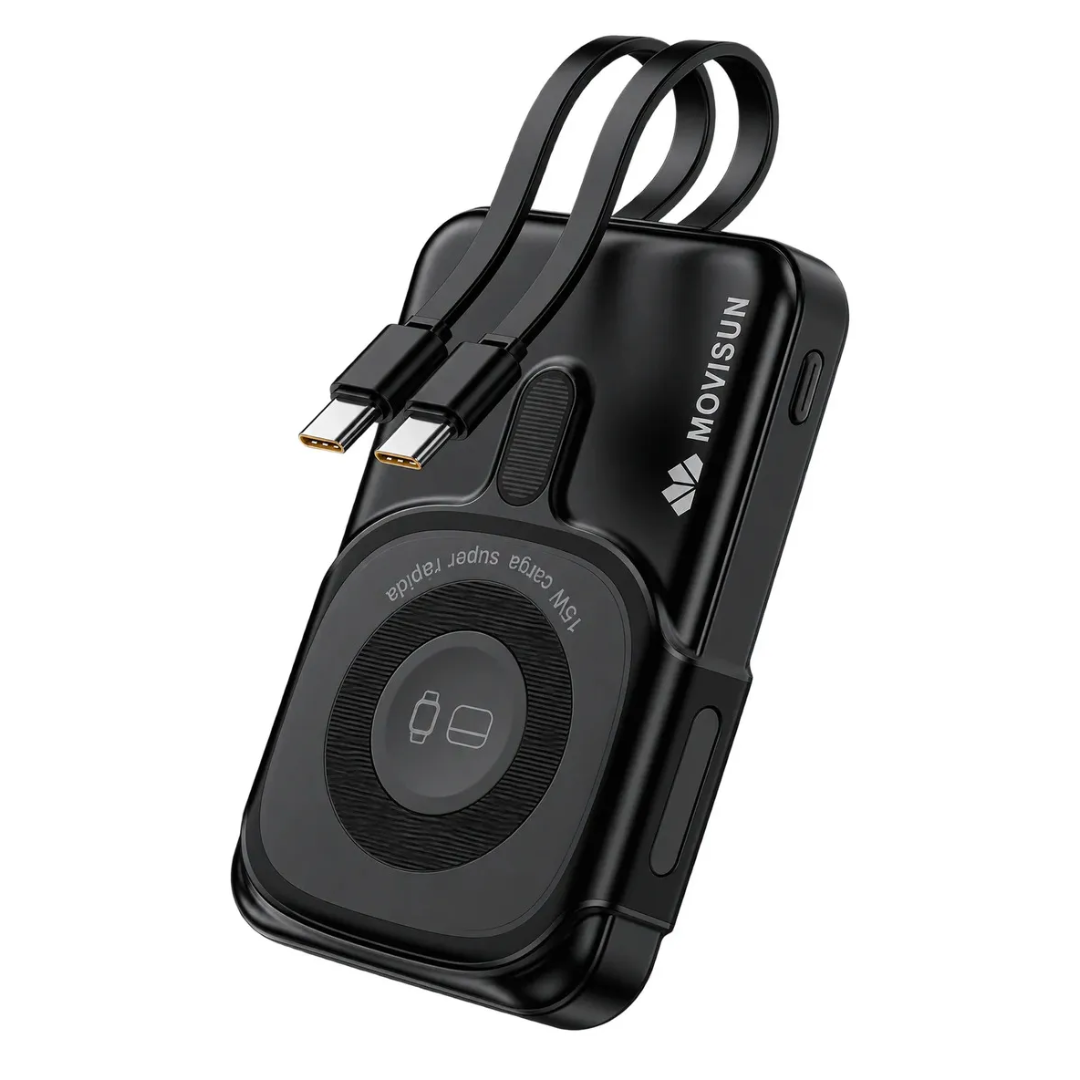 Power Bank Magnético Movisun I-1050 10.000 Mah 22.5w