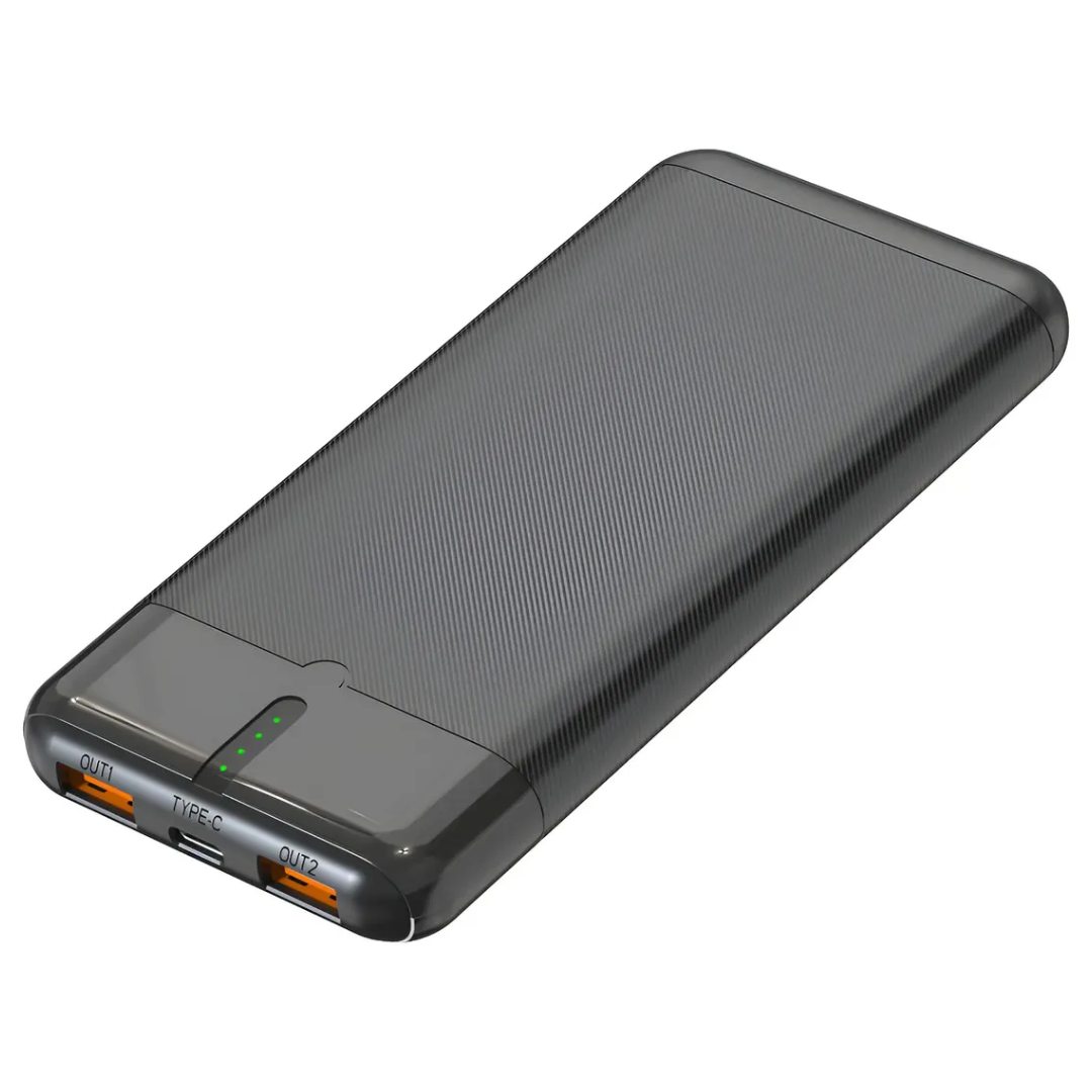 Powerbank Movisun Rocket P13 10000 Mah Usb Tipo C Color Negro