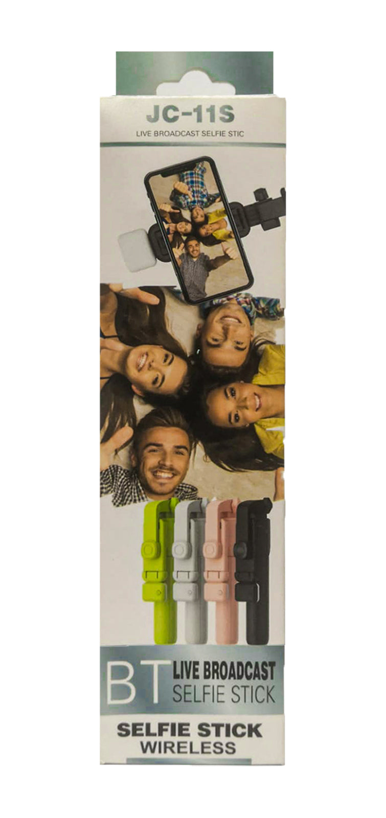 Palo Selfie Stick jc-11s  Bluetooth Trípode Control Remoto