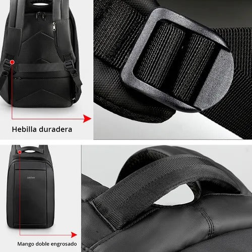 Morral Maleta Antirrobo Wefone Original Portátil 15'' Negro