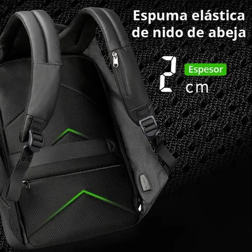 Morral Maleta Antirrobo Wefone Original Portátil 15'' Negro