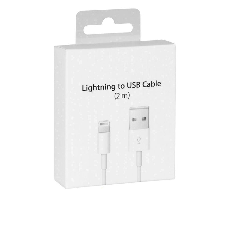 Cable De Datos/carga Usb - Lightning Blanco 2m