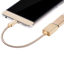 Adaptador Hoco Ua3 Tipo-c Usb Dorado