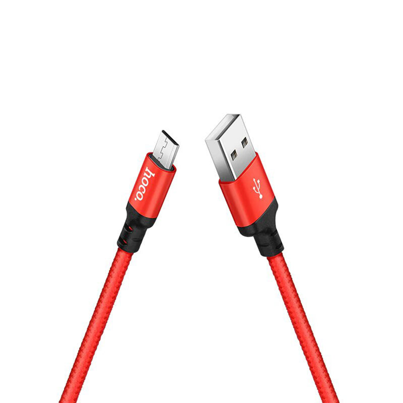 Cable Hoco X14 De Datos De Carga Micro Usb 2m