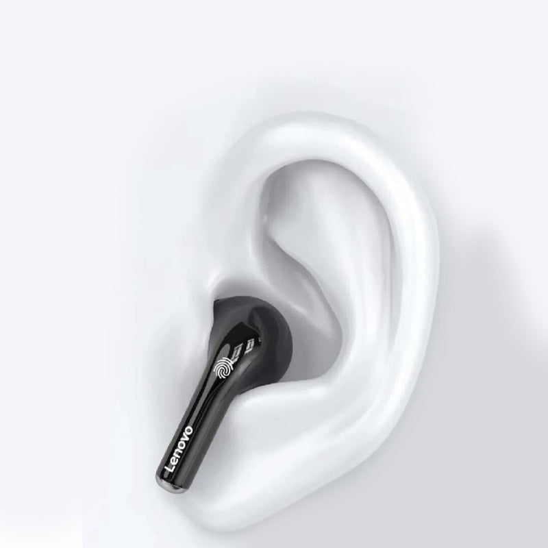 Auriculares Inalambricos Bluetooth Lenovo Lp12 Tactil Negro