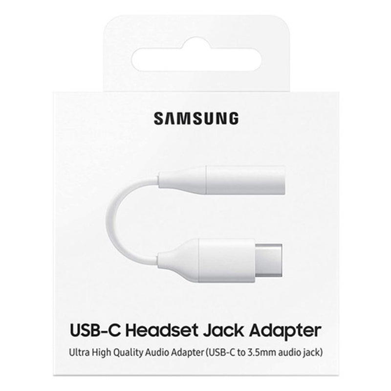 Adaptador tipo c a Jack 3.5 marca Samsung